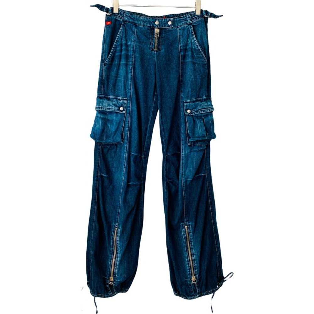 MISS SIXTY 26 Low Rise Cargo Zipper Jean